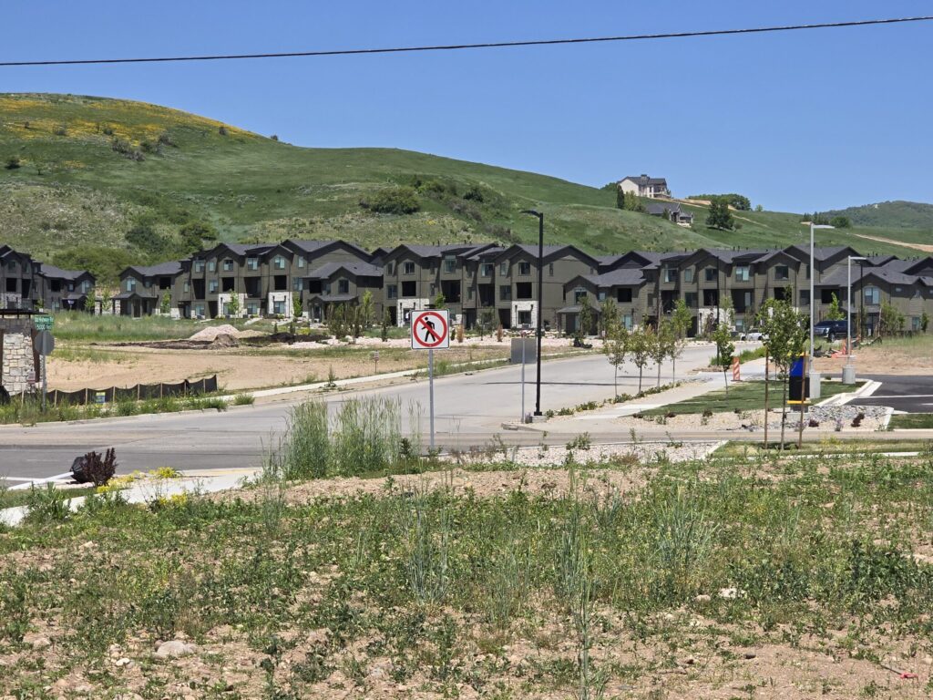 brown houses near a mountain during daytime